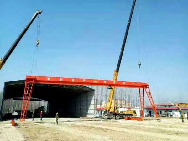 門式起重機(jī)安裝案例